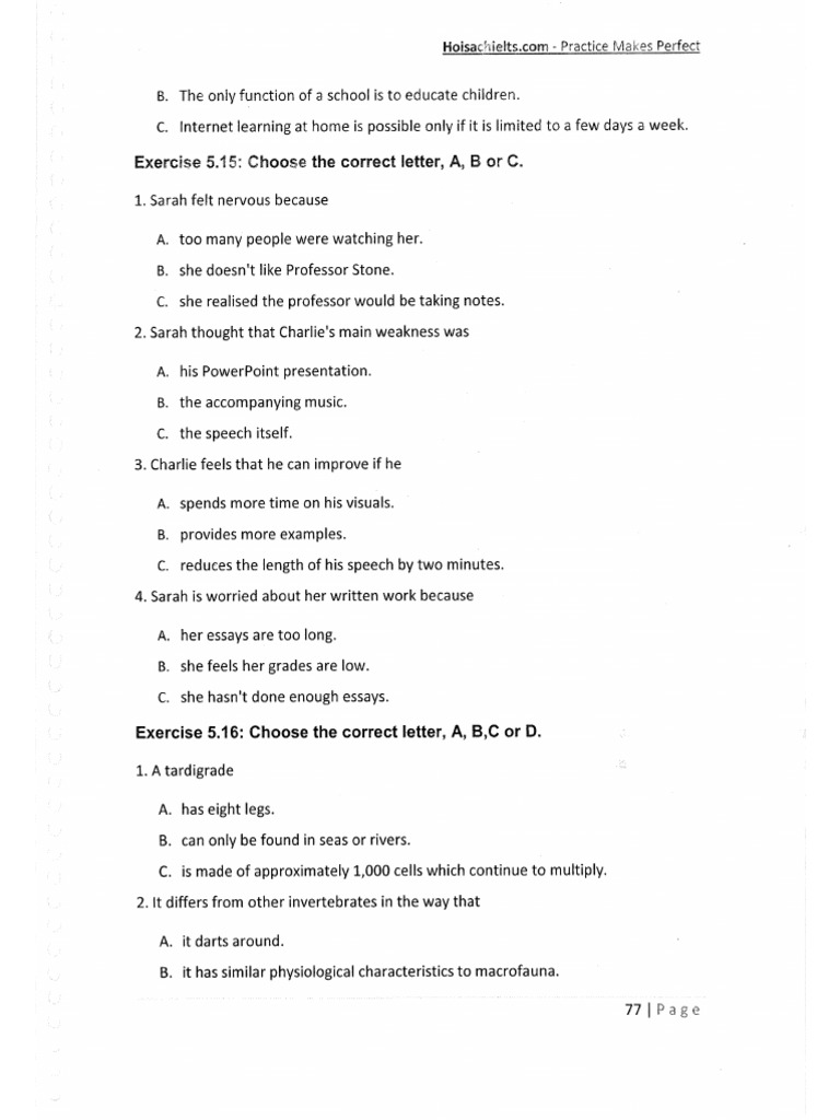 IELTS Lis Practice | PDF