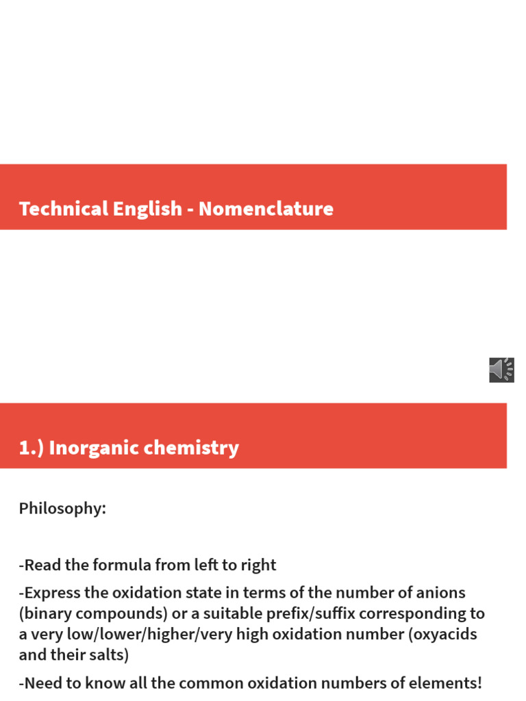 Oxyacids and Salts Nomenclature Guide | PDF | Salt (Chemistry) | Acid