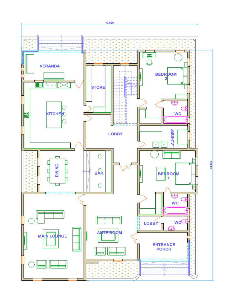 Room Dimensions and Layout Plan | PDF | Room | Architectural Design