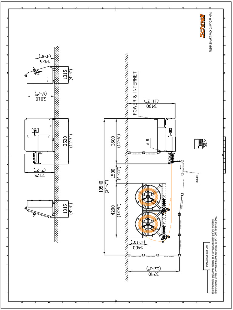 Indicative Layout for Machine Functioning | PDF