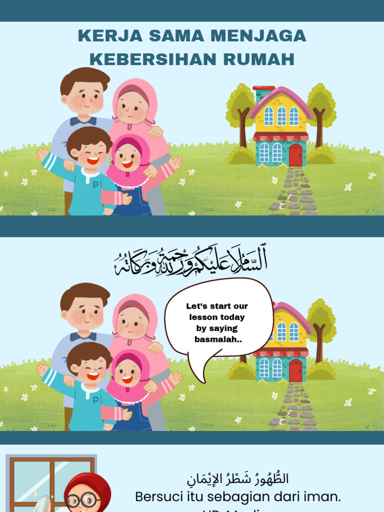 Kerja Sama Menjaga Kebersihan Rumah | PDF