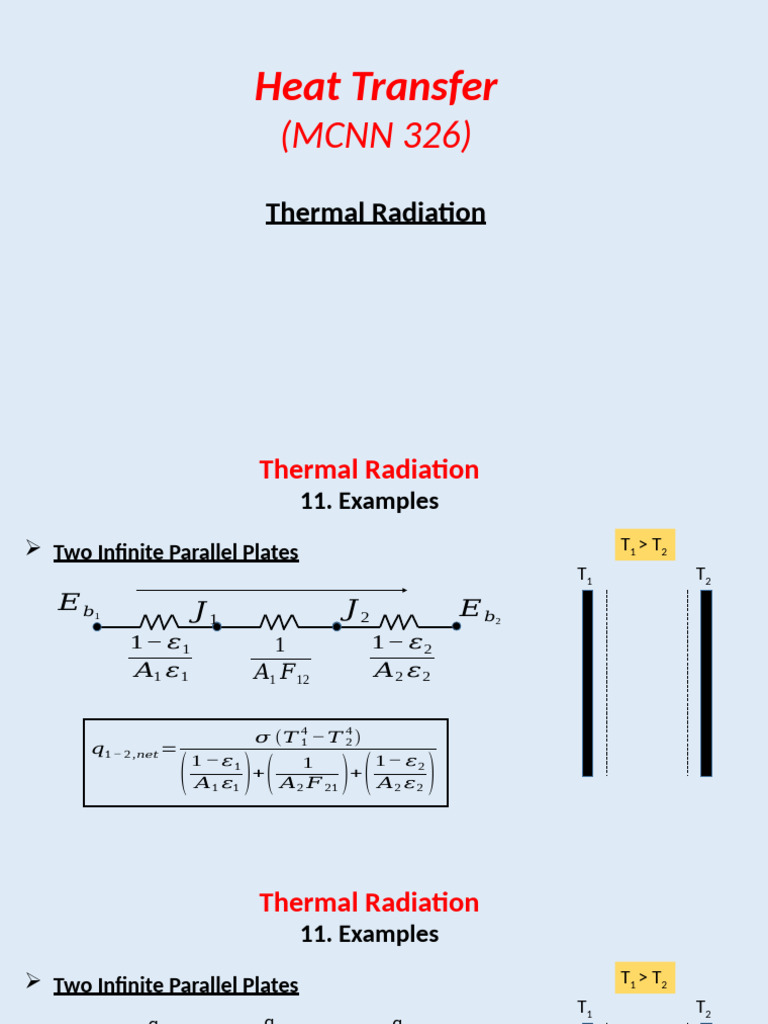 Thermal Radiation in Heat Transfer | PDF | Heat Transfer | Radiation