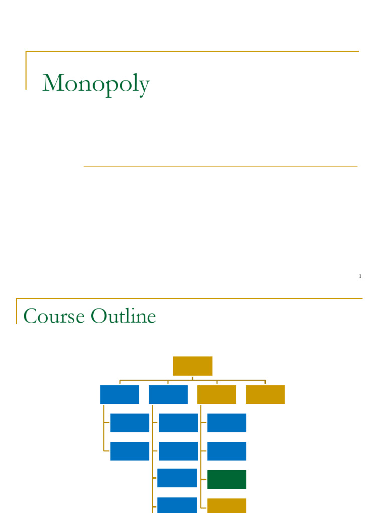 Understanding Monopoly Pricing Strategies | PDF | Monopoly | Price ...