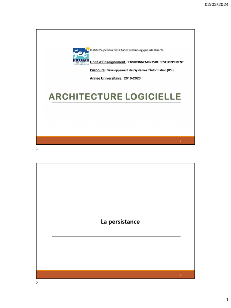 Persistance et ORM en Java : JPA et Hibernate | PDF | Java (Langage de ...