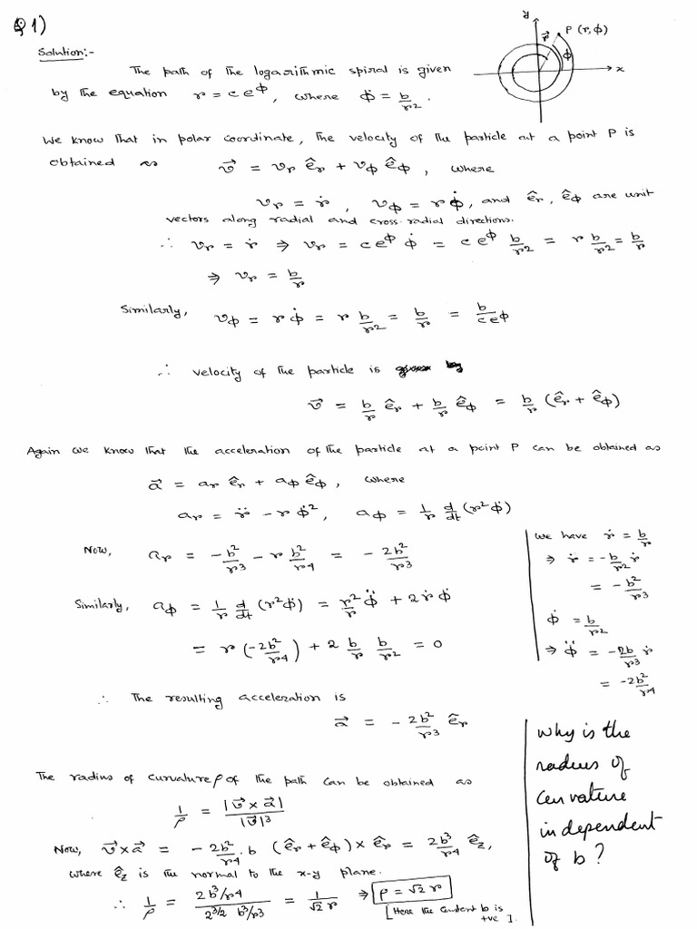 Tutorial 01 Solutions Part A-2 | PDF