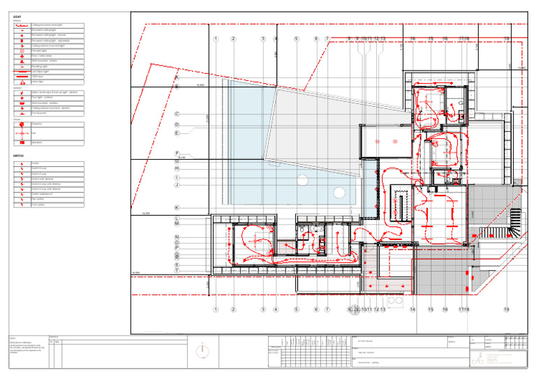 Ground Floor Lighting Plan - Villa 192 | PDF | Light