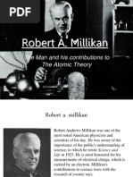 Download Robert a Millikan- Atomic Theory Project by jade_murray93 SN91987851 doc pdf
