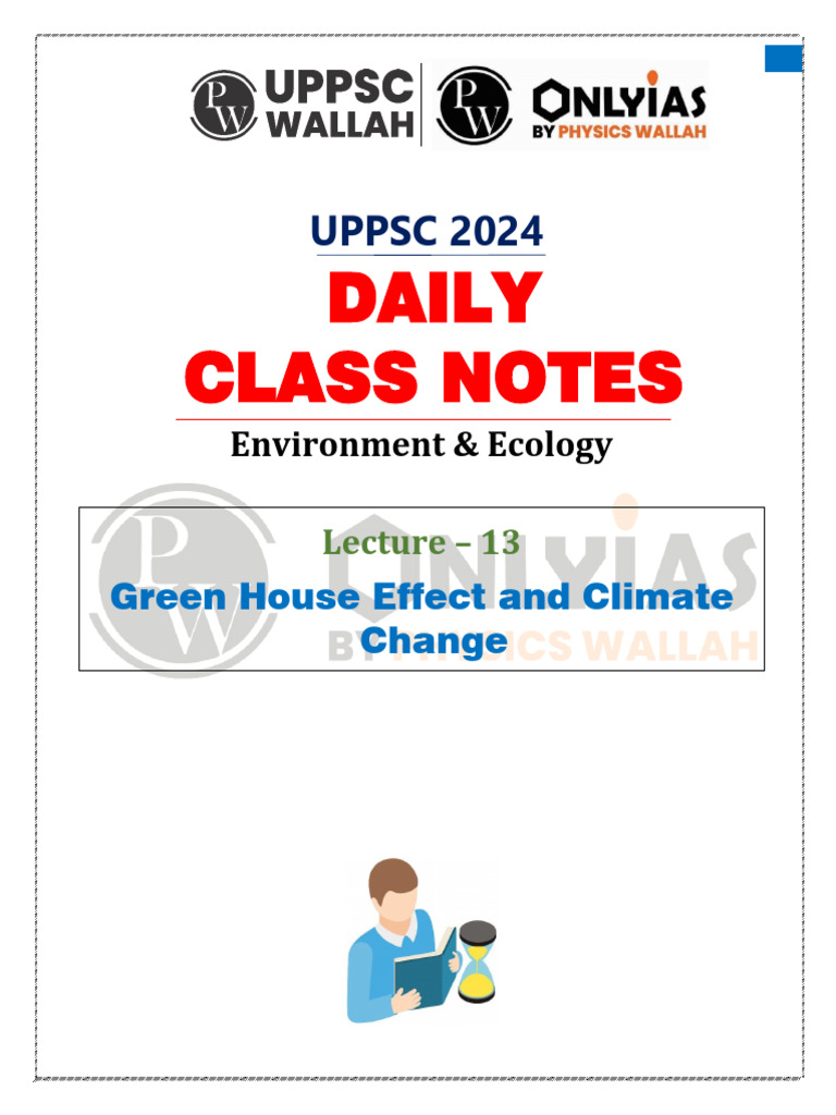 Greenhouse Effect and Climate Change Overview | PDF | Greenhouse Effect ...
