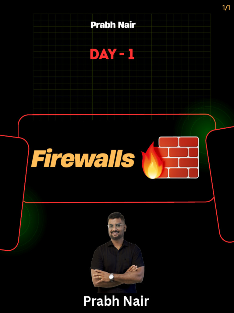 Firewalls | PDF | Firewall (Computing) | Computer Network