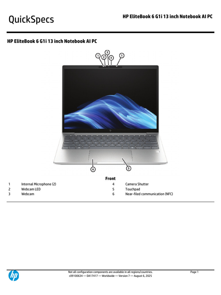 COUVERCLE AVEC ÉCRAN HP Elitebook x360 830 G9 FHD AB EUR 58,82 - FR