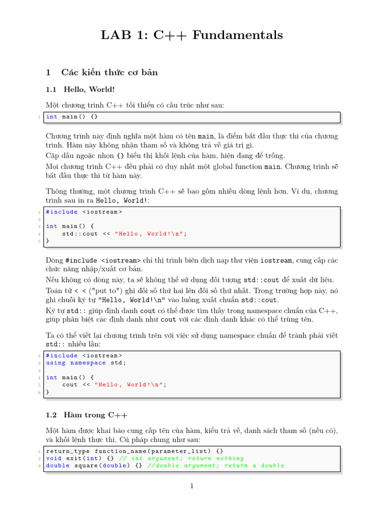 Lab1 1 | PDF