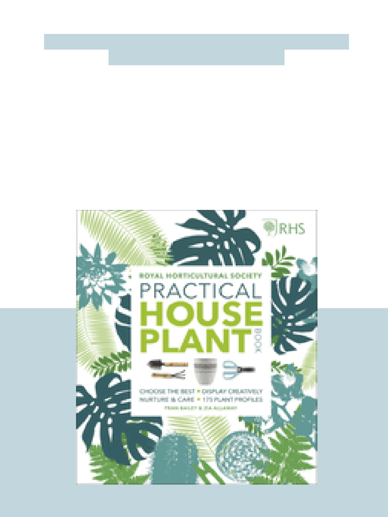 Rhs Practical House Plant Book Choose The Best Display Creatively ...
