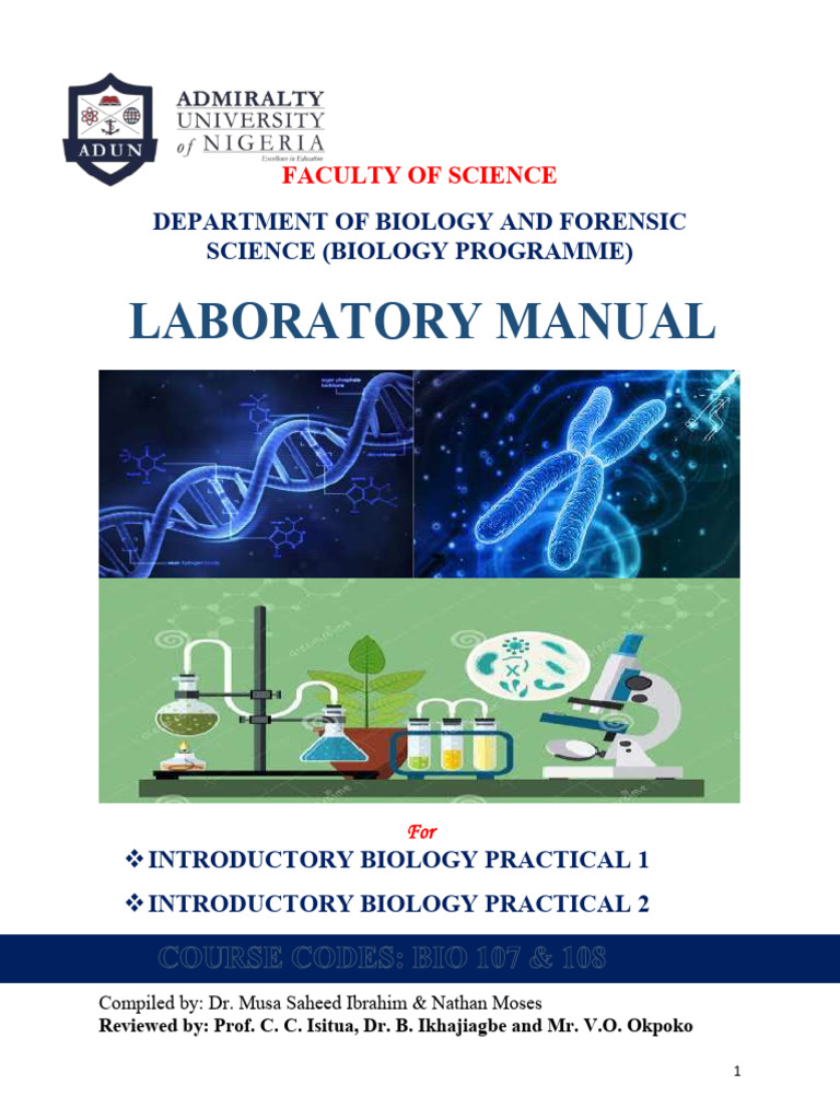 General Biology Practical (BIO 107 and BIO 108) | PDF | Mitosis | Meiosis