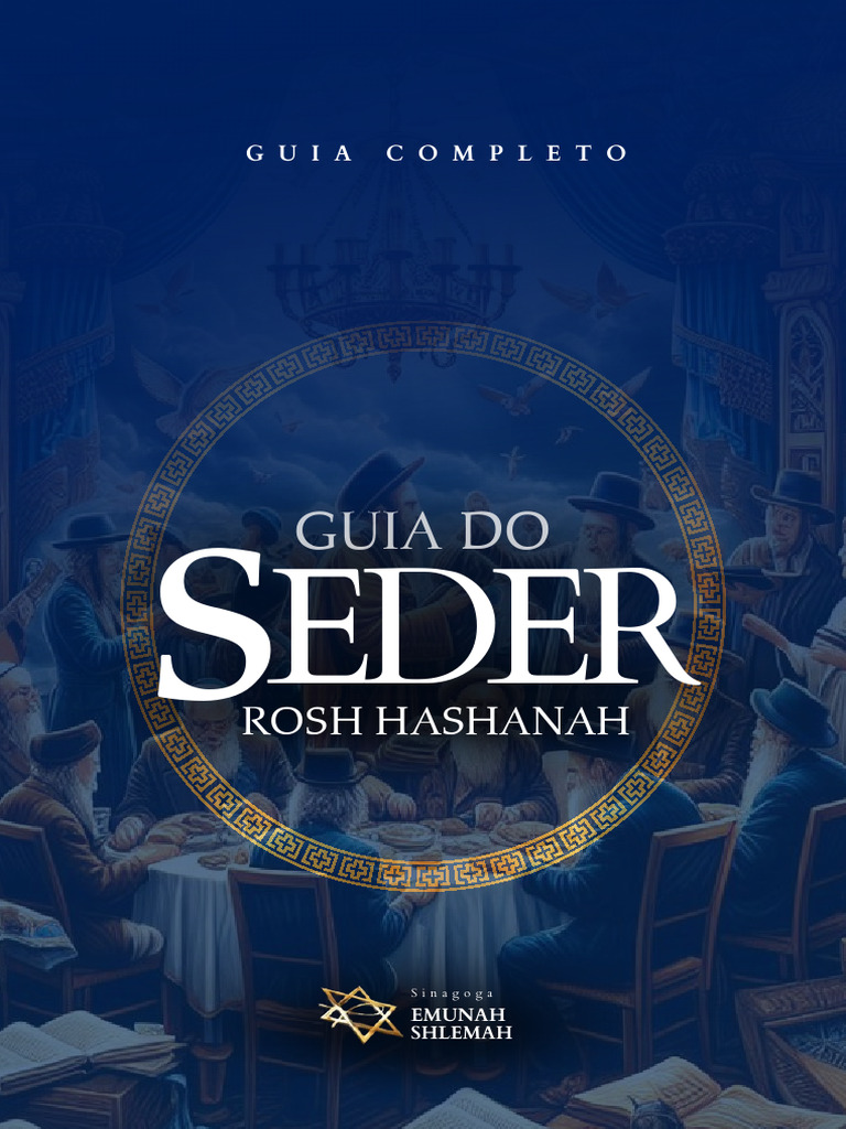 Seder de Rosh Hashaná: Significados e Práticas | PDF | Rosh Hashaná