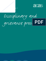 Acas Code of Practice 1 on Disciplinary and Grievance Procedures