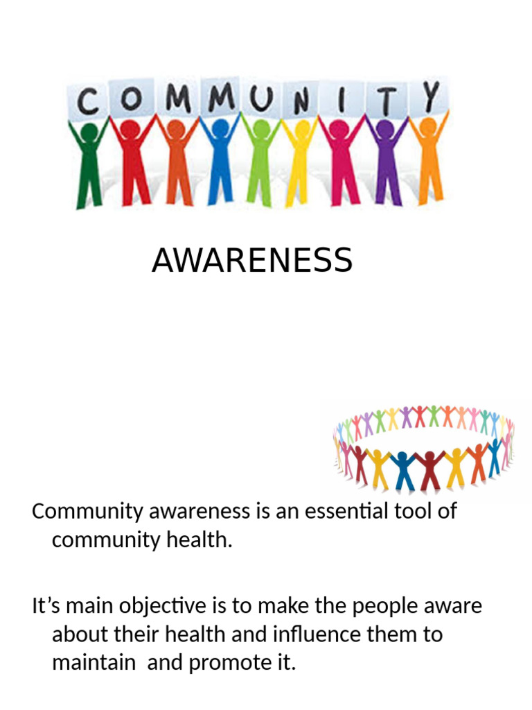 Community Health Awareness Strategies | PDF