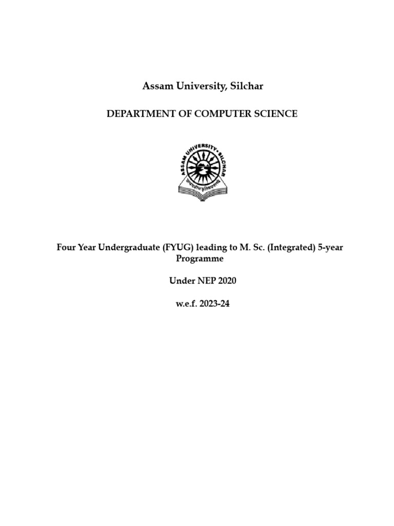 FYUG IG Cirriculum Syllabus W.E.F 2023 24 | PDF | Internet & Web ...