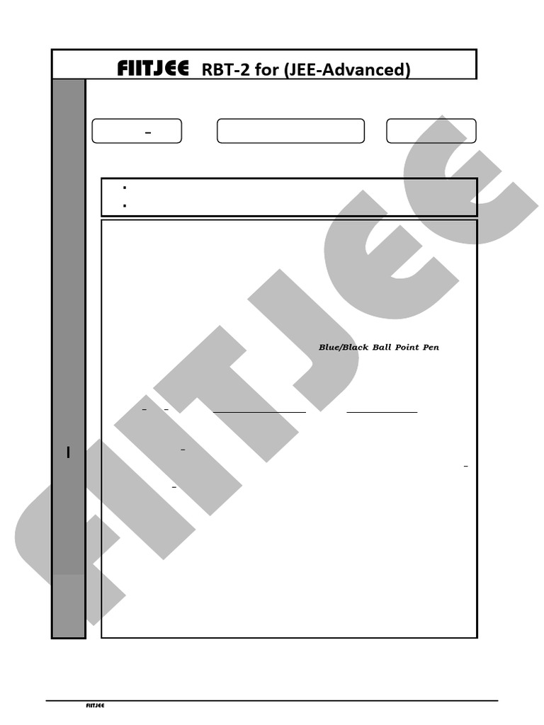 JEE Advanced 2025 Physics Exam Paper | PDF | Acceleration | Velocity