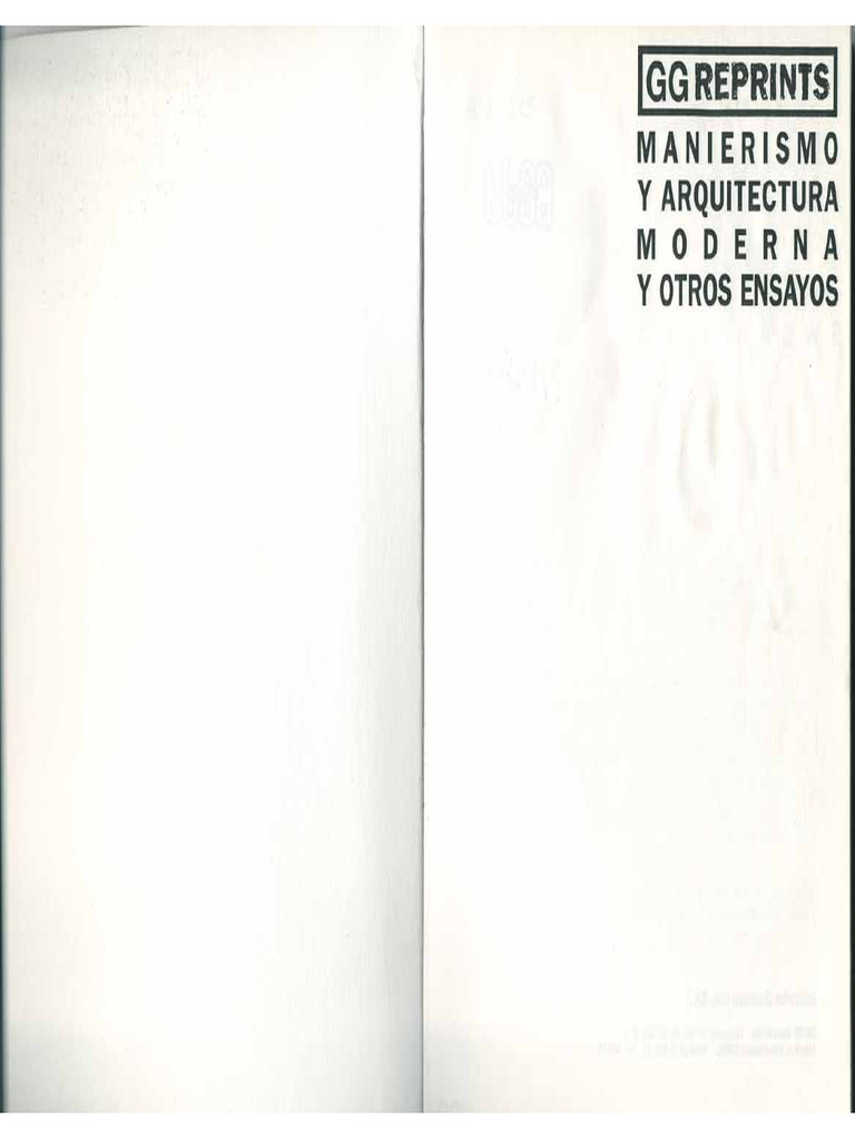 Las Matematicas de La Vivienda Ideal Colin-Rowe | PDF