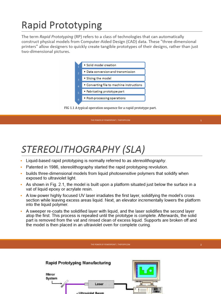 Understanding Rapid Prototyping Techniques | PDF | Secondary Sector Of ...