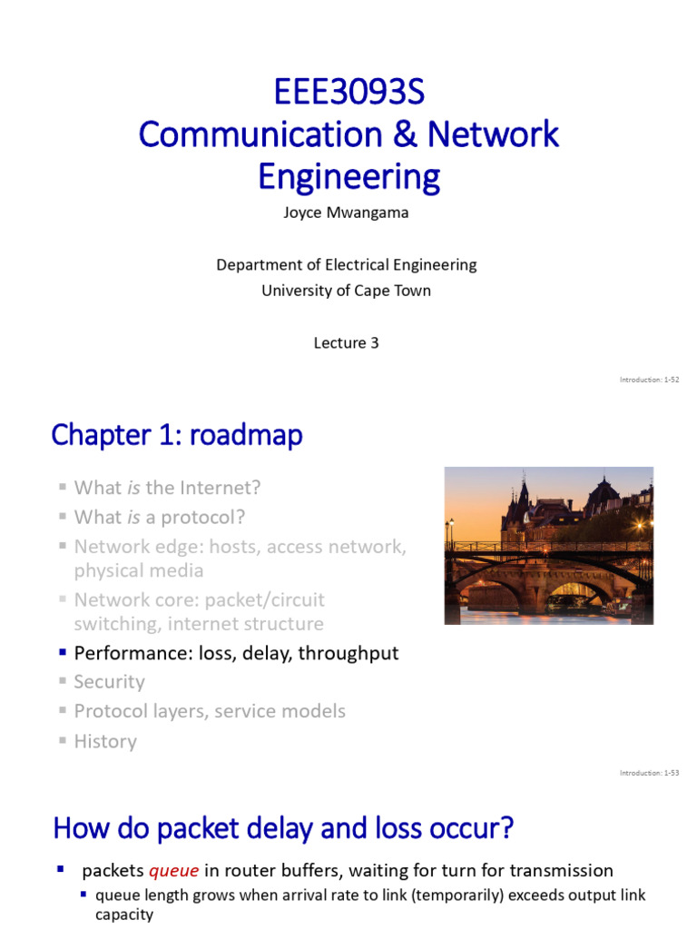 Internet Protocols and Performance Analysis | PDF | Computer Network ...