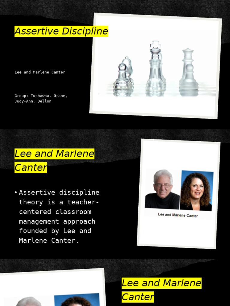 Assertive Discipline and Peer Mediation | PDF | Teachers | Classroom ...