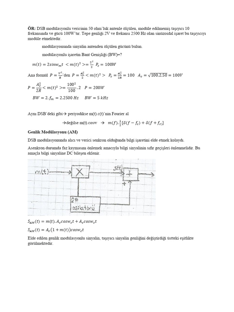 Hafta 7 Genlik Mod 1 | PDF