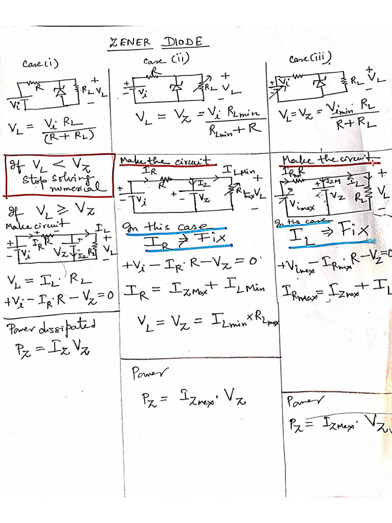 Electronics Formulas | PDF