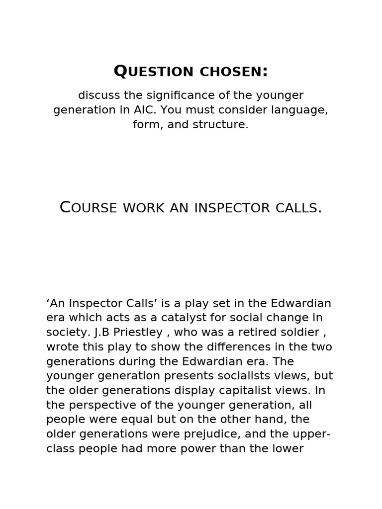 Younger Generation's Role in AIC | PDF | Social Psychology