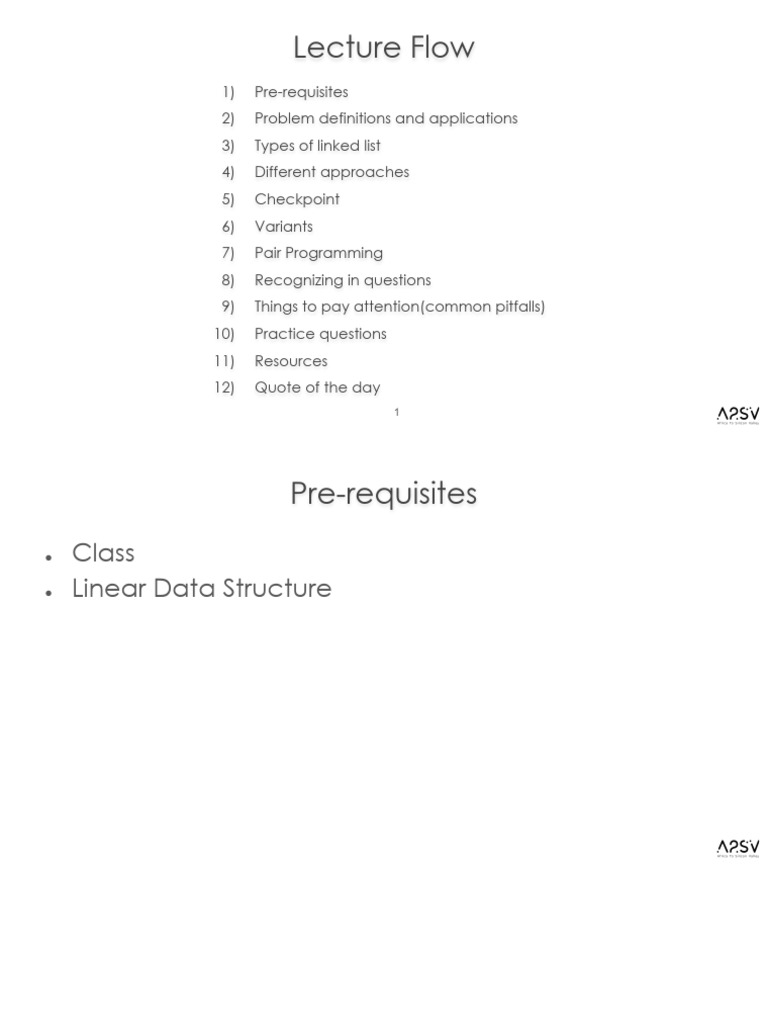 Linked List Concepts and Techniques | PDF | Computer Programming ...