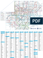 Oyster Rail Services Map