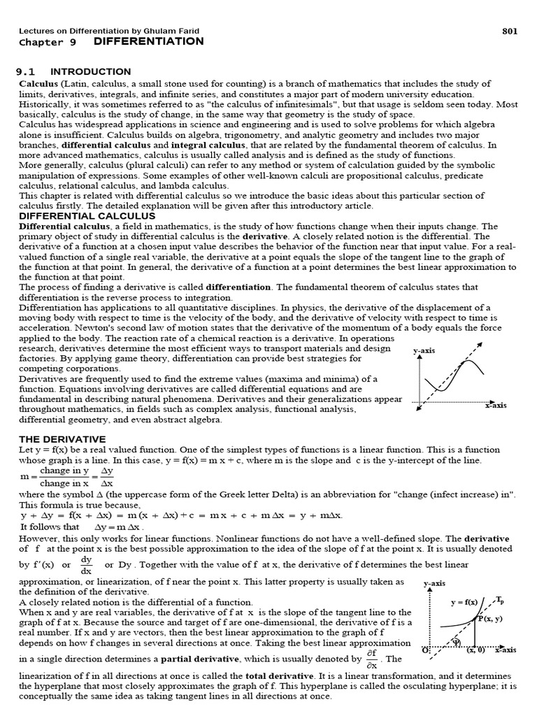 Understanding Differential Calculus | PDF | Calculus | Differential ...