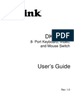 Dkvm-8E: 8-Port Keyboard, Video, and Mouse Switch