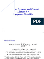 Lect - 9 - Lyapunov Stability