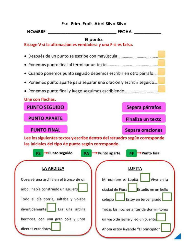 El Punto y La Coma | PDF