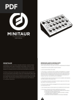 Minitaur Manual