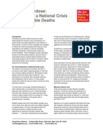 DPA - Opioid Overdose - Addressing A National Crisis of Preventable Deaths - National - March 2012