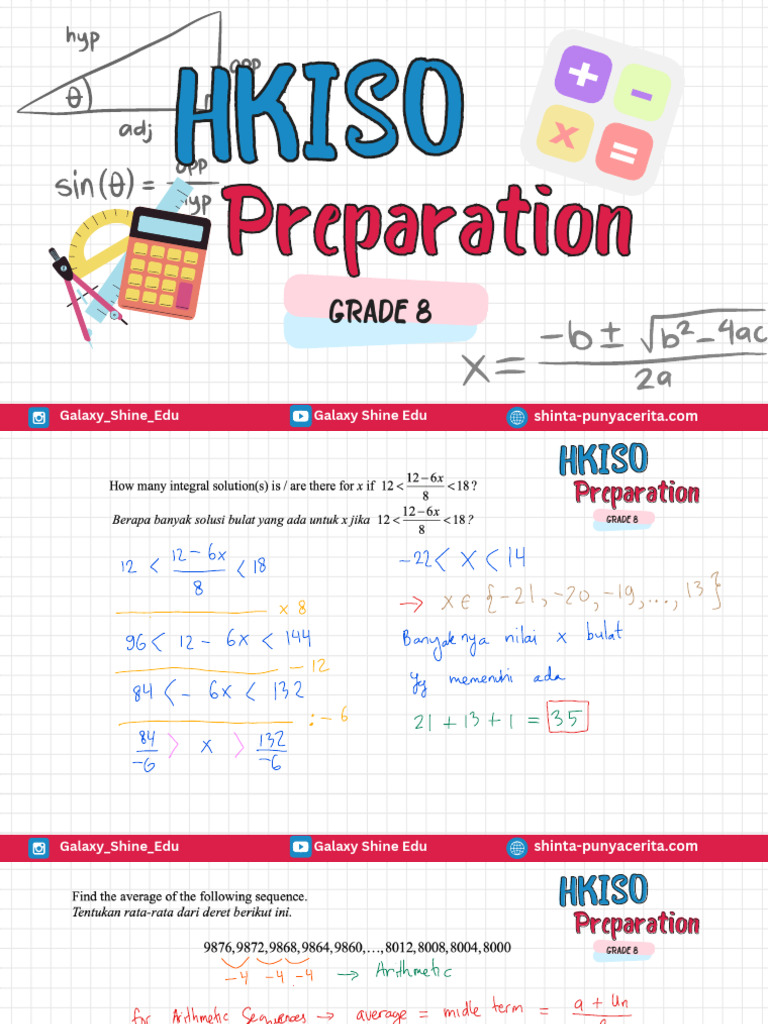 HKISO Grade 8 Preparation Guide | PDF