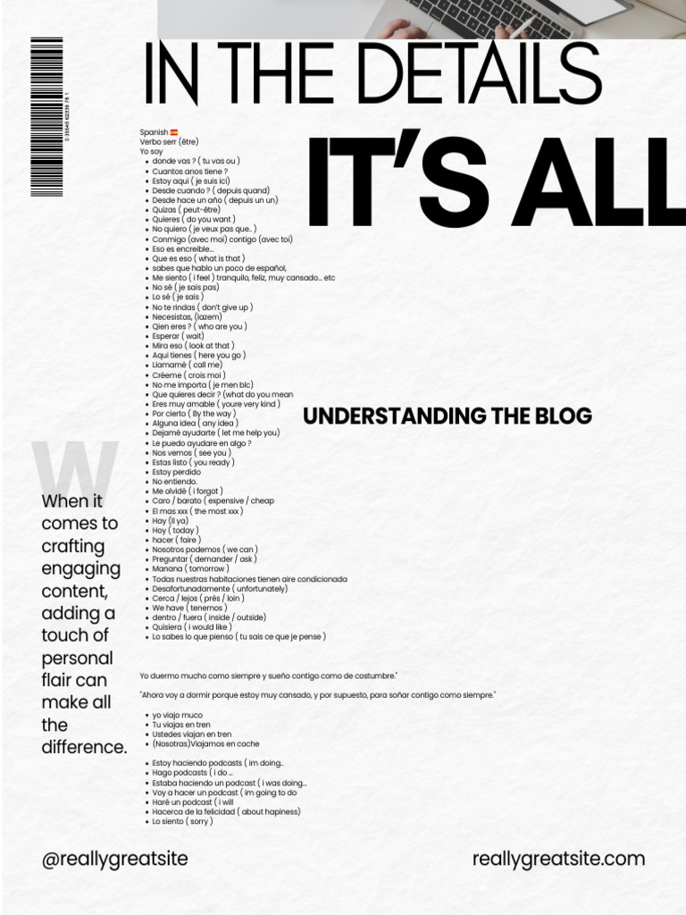Spanish words Blog & News Instagram Post.pdf | PDF