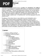 Download Partition Coefficient by chemist82 SN92010401 doc pdf