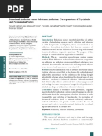 Behavioral Addiction Versus Substance Addiction: Correspondence of Psychiatric and Psychological Views