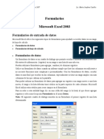 Formulario Excel 2003
