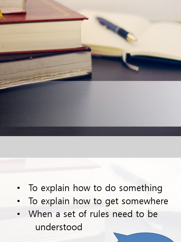 How to Write Effective Instructions | PDF