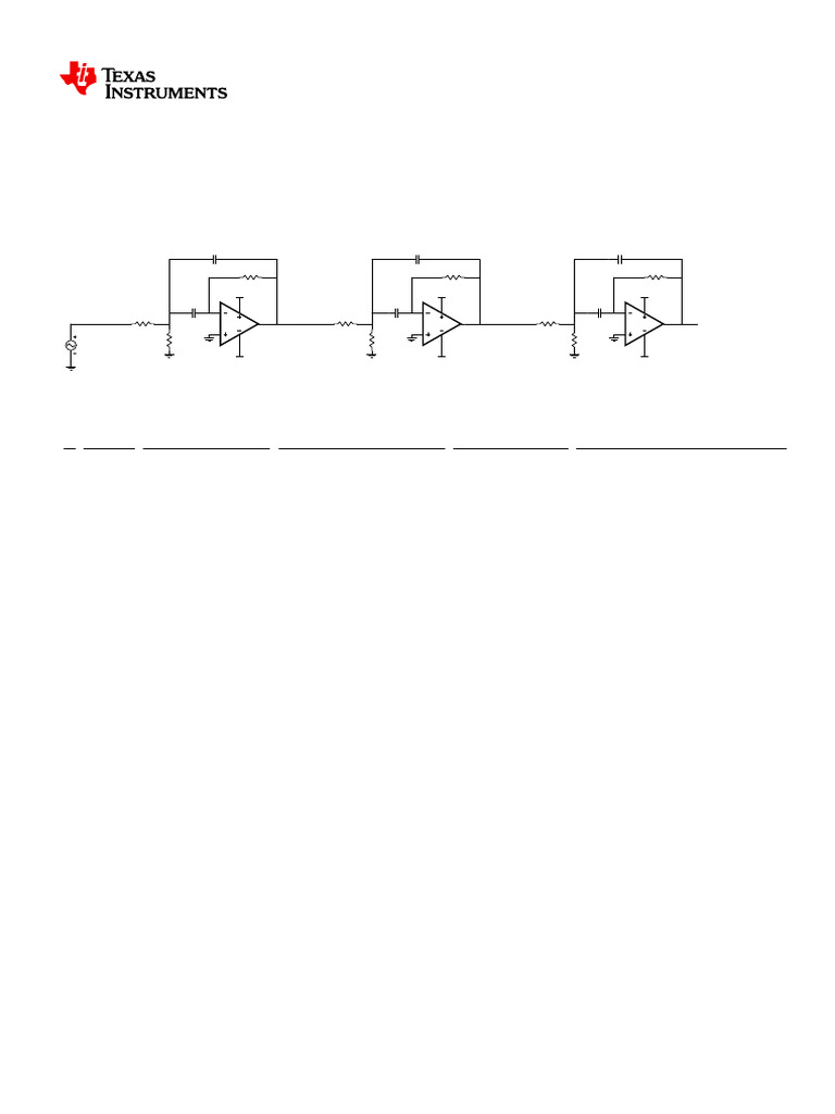 6th Order Chebyshev Bandpass Filter Design | PDF | Electronic Filter ...