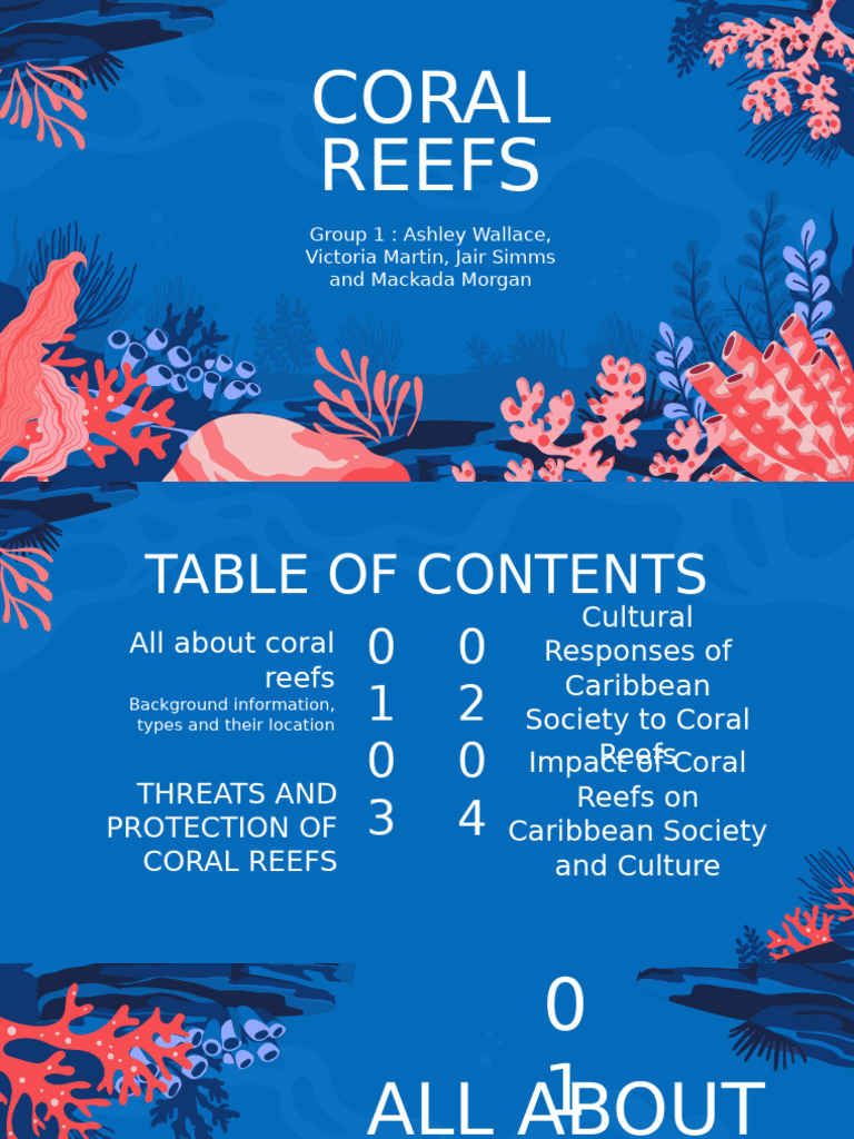Coral Reefs: Types, Threats, and Culture | PDF | Coral Reef | Coral