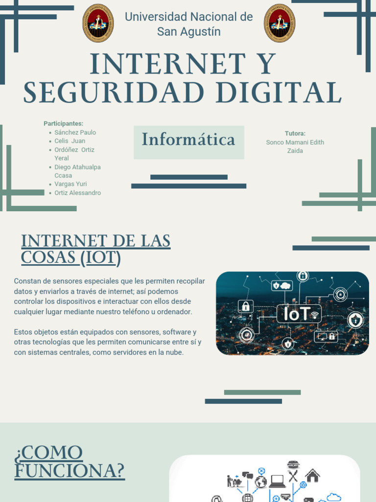 Internet de las Cosas: Beneficios y Riesgos | PDF | Internet de las ...