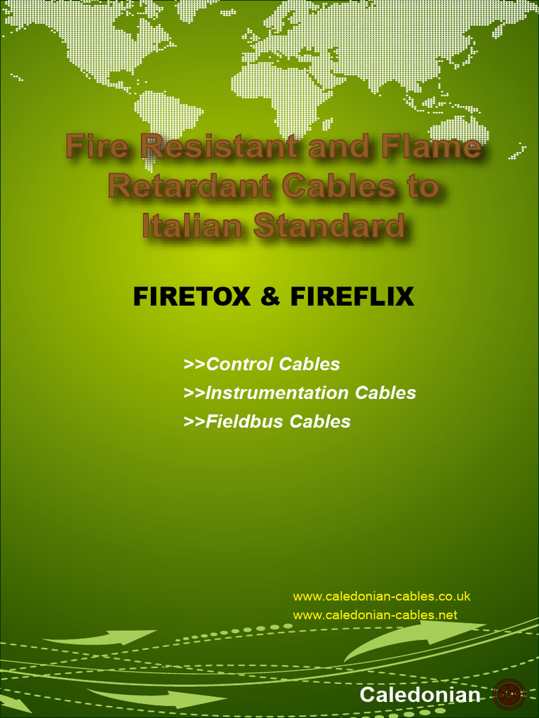 Firetox and Fireflix | PDF | Smoke | Electrical Conductor