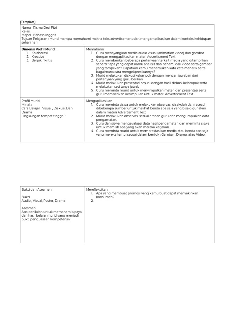 Template Rpp Deep Learning Pdf