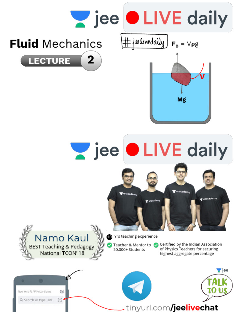 Fluid Mechanics Lecture on Forces | PDF | Buoyancy | Pressure