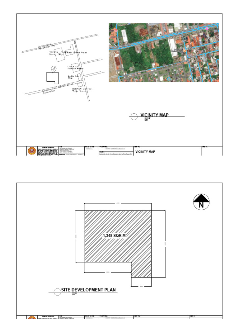 3-Storey Commercial Building Plans | PDF | Floors | Building Engineering